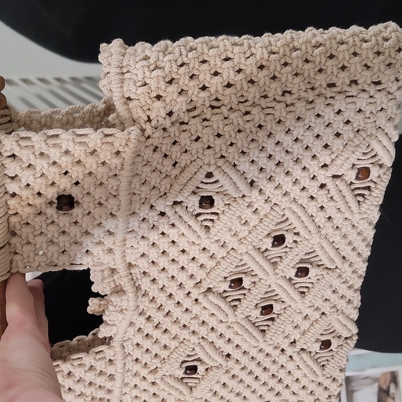 🆕️ Virginia Wolf Sadie Macrame Bag - Picture 5 of 10